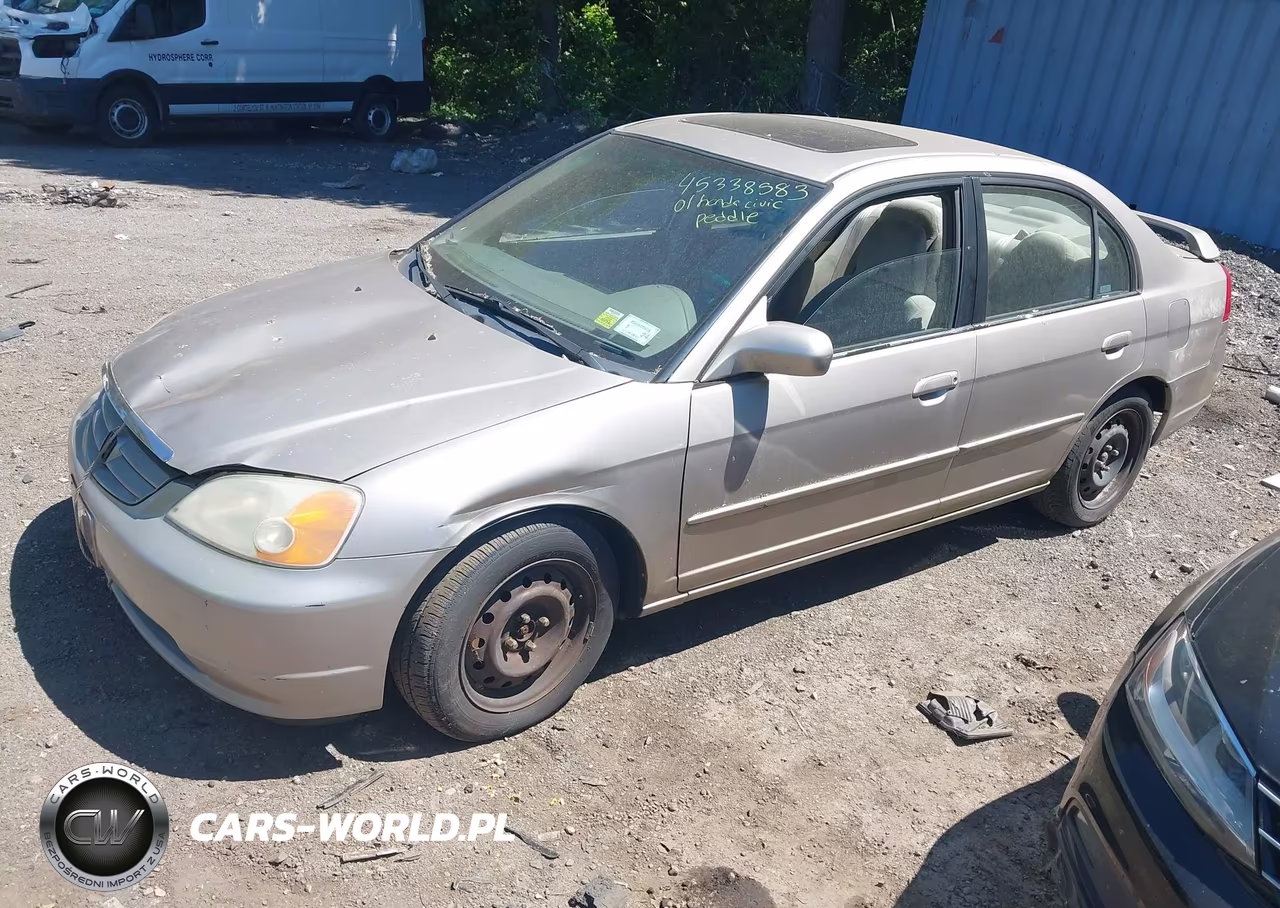 2001 Honda Civic Ex VIN:2HGES26741H529207 - 2