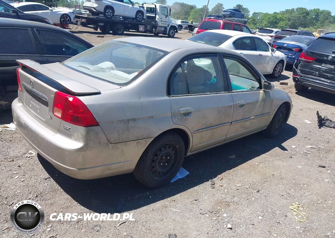 2001 Honda Civic Ex VIN:2HGES26741H529207 - 4