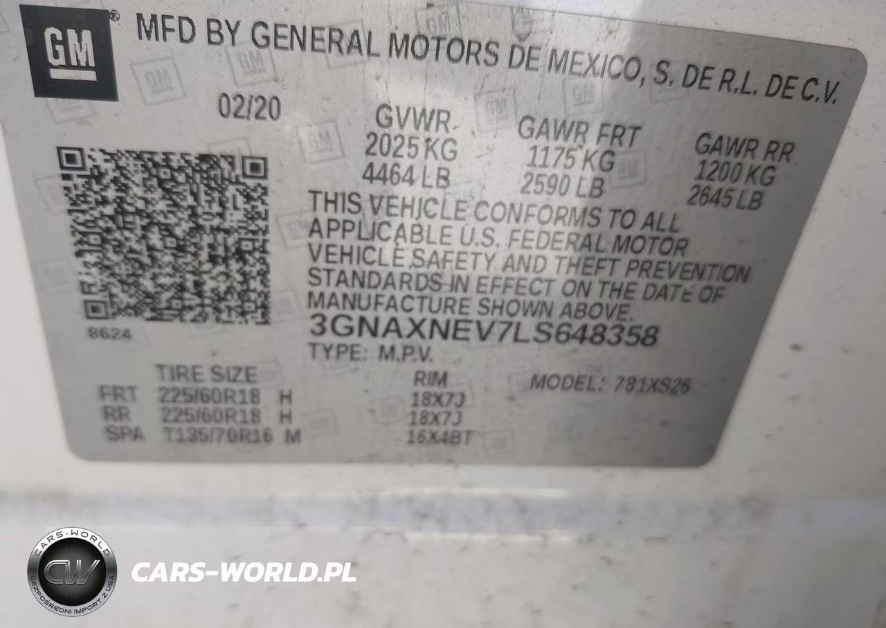 2020 Chevrolet Equinox Fwd Premier 1.5L Turbo VIN:3GNAXNEV7LS648358 - 9