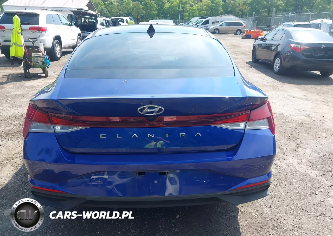 2022 Hyundai Elantra Sel VIN:5NPLS4AG0NH079318 - 16
