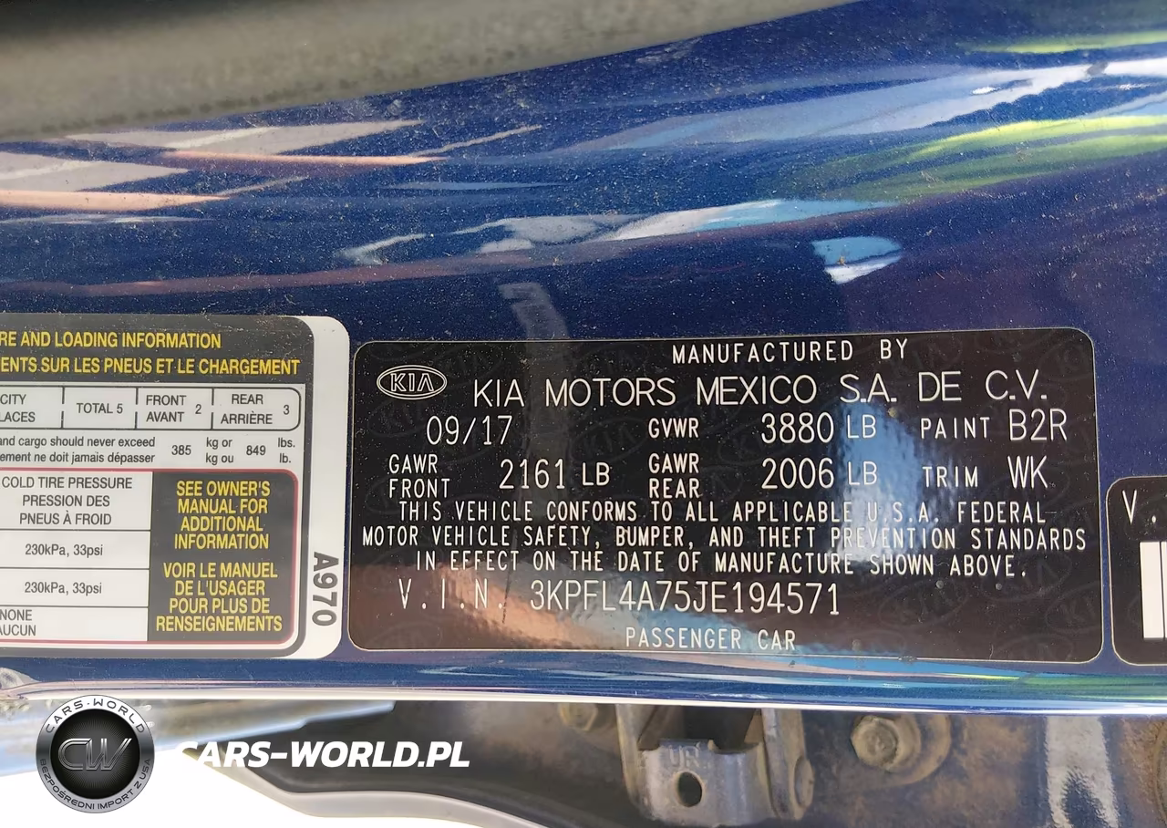 2018 Kia Forte Lx VIN:3KPFL4A75JE194571 - 9