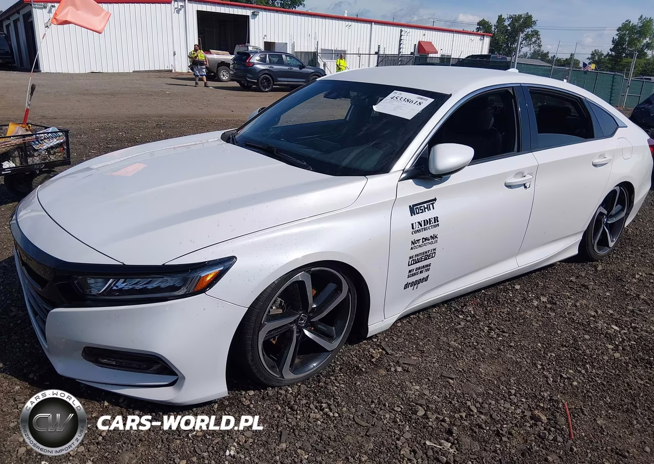 2019 Honda Accord Sport VIN:1HGCV1F37KA020122 - 2