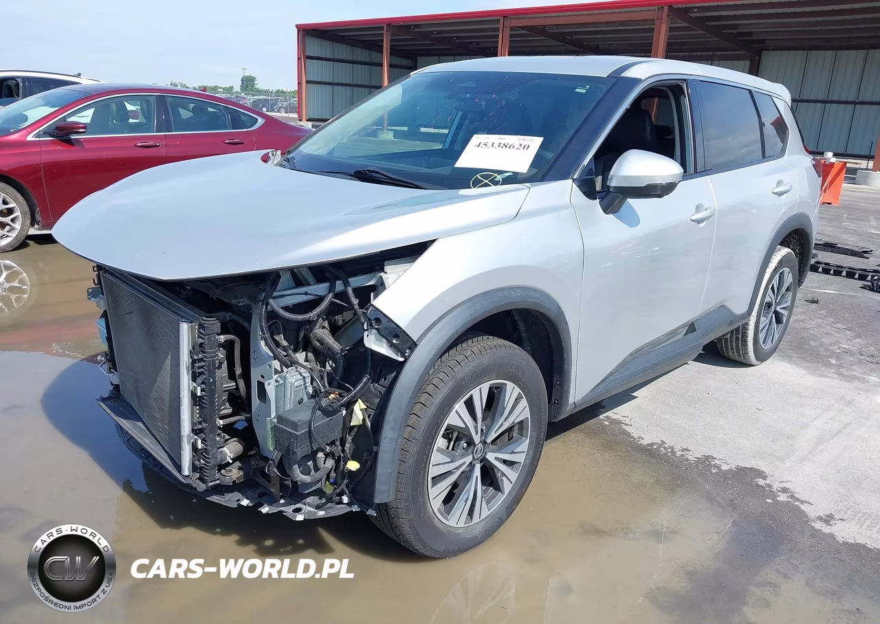 2021 Nissan Rogue Sv Fwd VIN:5N1AT3BA9MC722831 - 2