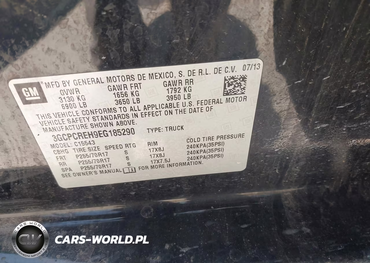 2014 Chevrolet Silverado 1500 1Lt VIN:3GCPCREH9EG185290 - 9