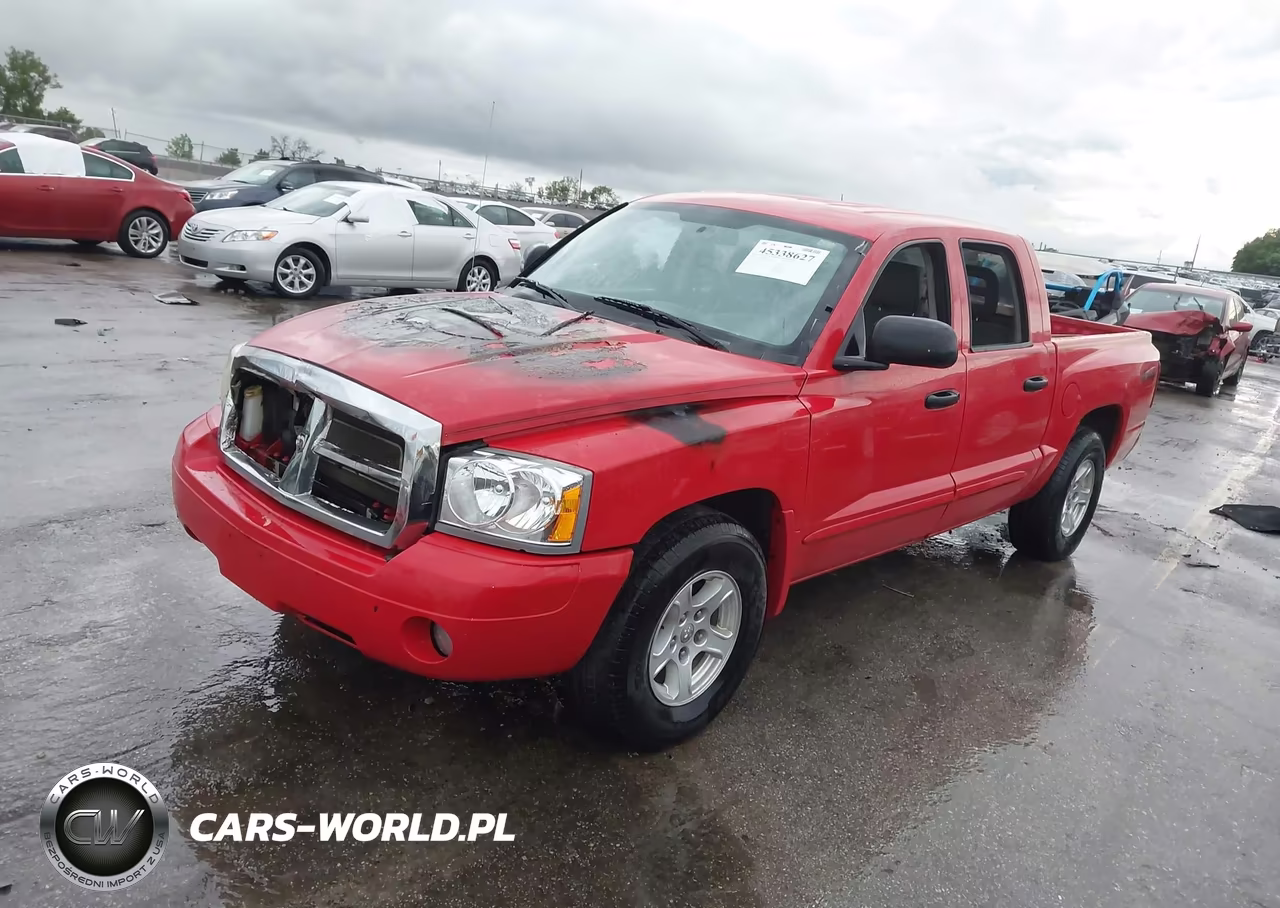 2005 Dodge Dakota Slt VIN:1D7HW48N85S254596 - 2