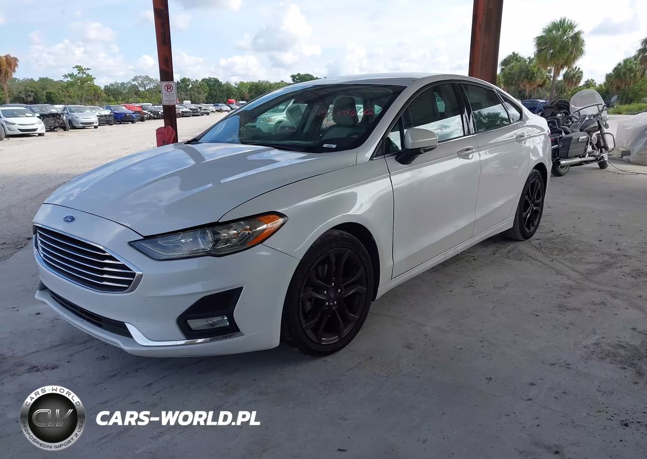 2019 Ford Fusion Se VIN:3FA6P0HD8KR276044 - 2