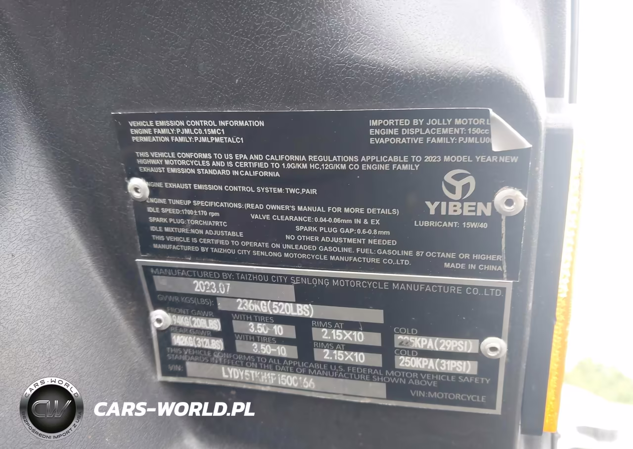 2023 Yiben 5 Series VIN:LYDY5TKH1P1500166 - 10