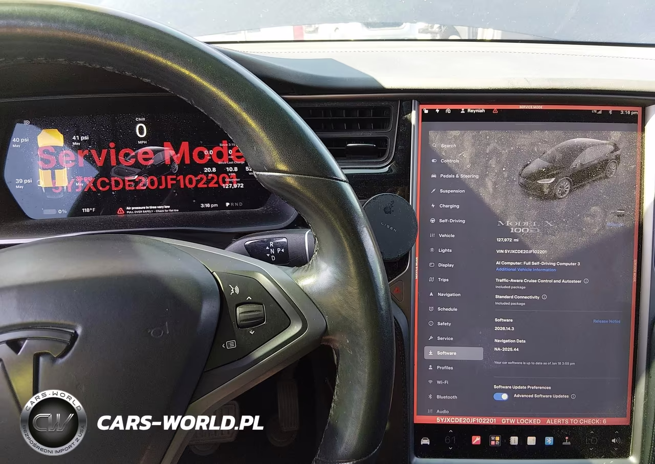2018 Tesla Model X 100D-75D-P100D VIN:5YJXCDE20JF102201 - 18