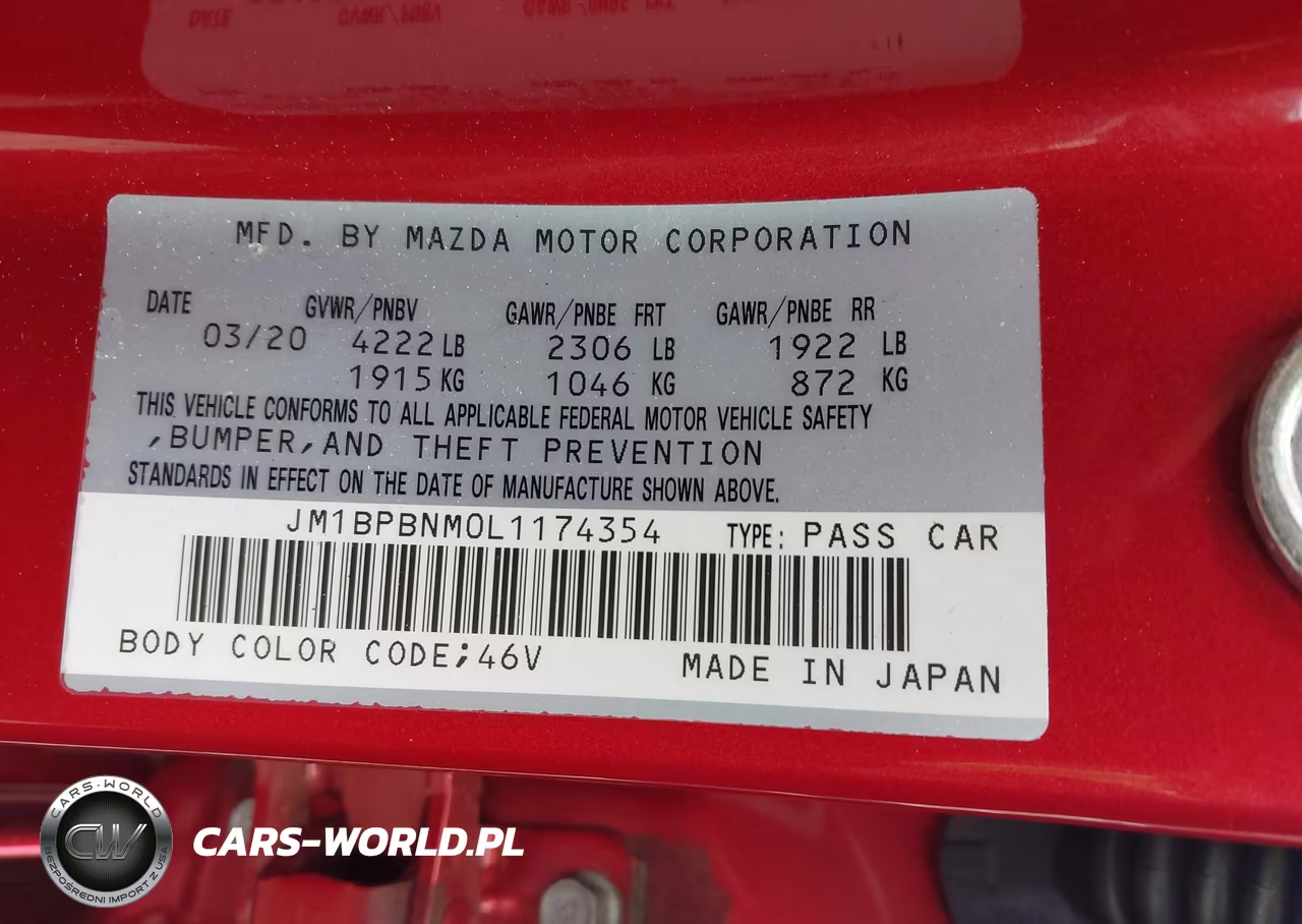 2020 Mazda Mazda3 Premium Package VIN:JM1BPBNM0L1174354 - 9