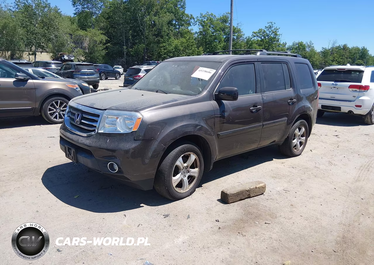 2012 Honda Pilot Ex-L VIN:5FNYF4H55CB056093 - 2