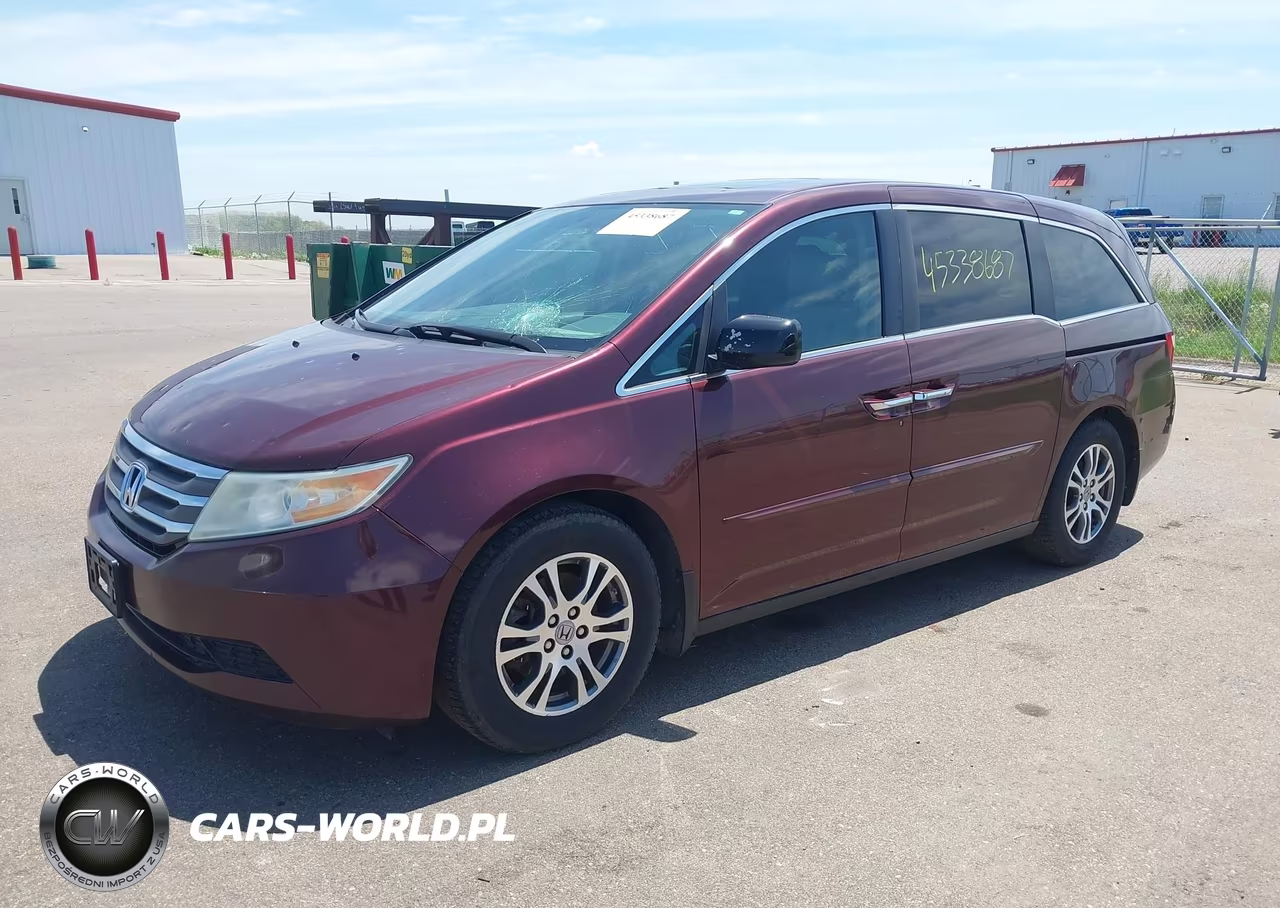 2013 Honda Odyssey Ex-L VIN:5FNRL5H64DB033286 - 2