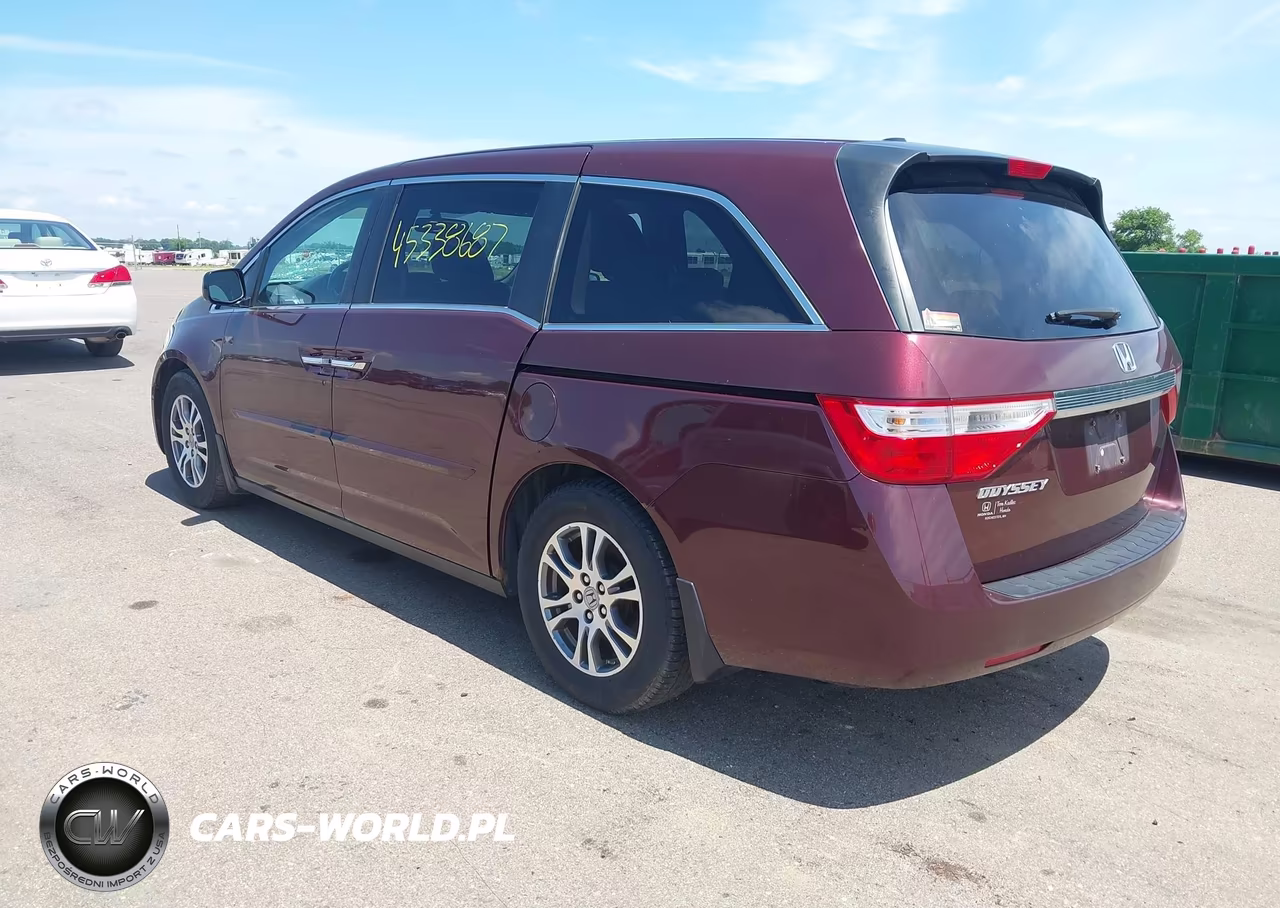 2013 Honda Odyssey Ex-L VIN:5FNRL5H64DB033286 - 3