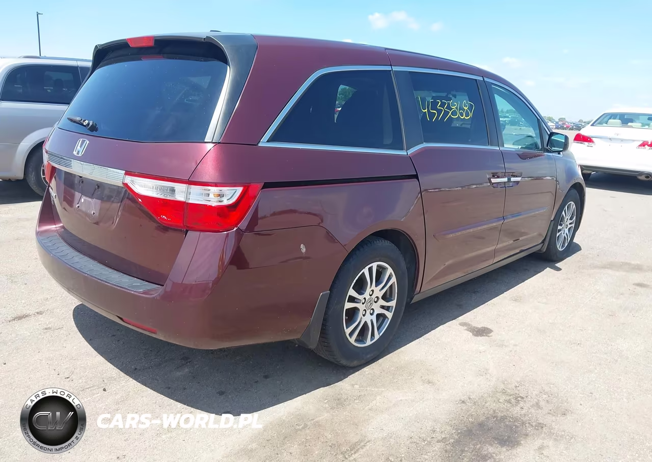2013 Honda Odyssey Ex-L VIN:5FNRL5H64DB033286 - 4