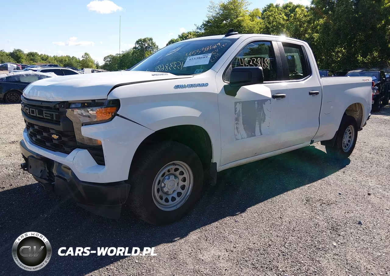 2025 Chevrolet Silverado 1500 4Wd Standard Bed Wt VIN:1GCRKAEK7SZ271170 - 2