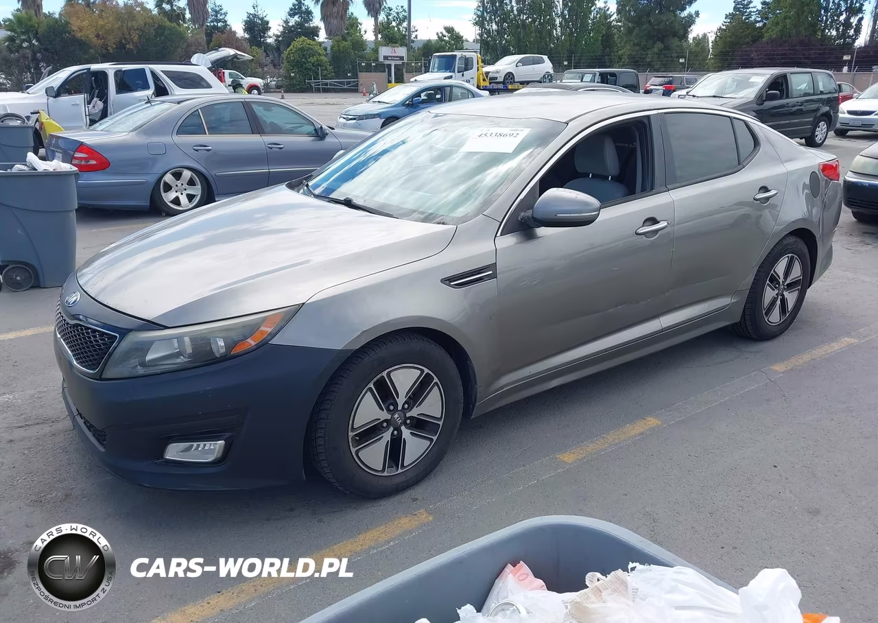 2014 Kia Optima Lx VIN:5XXGM4A75EG265282 - 2