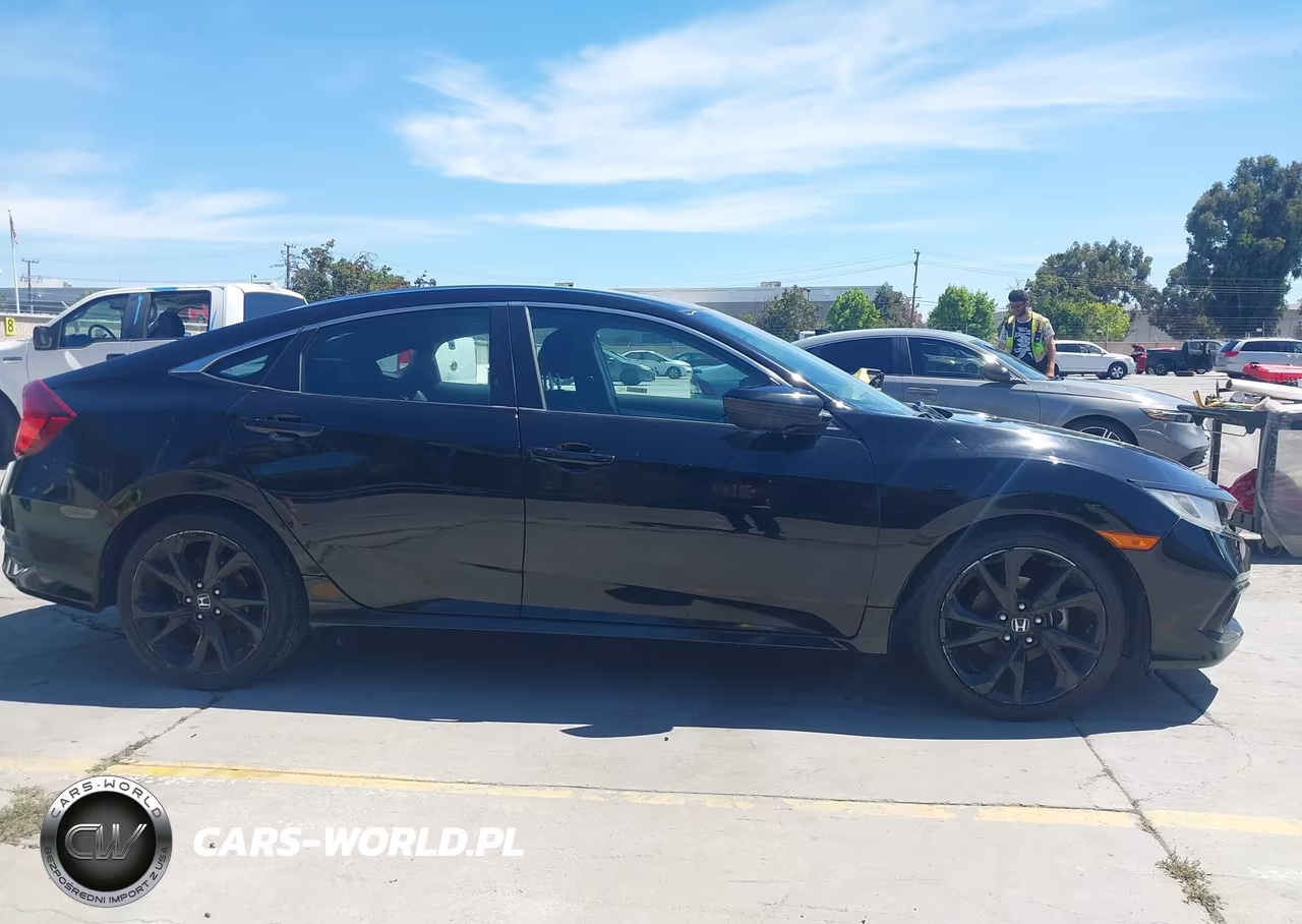 2019 Honda Civic Sport VIN:19XFC2F88KE204453 - 13