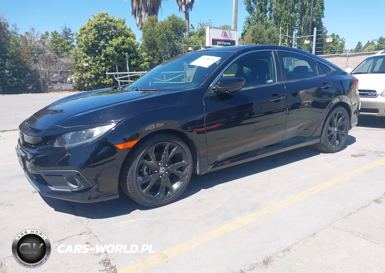 2019 Honda Civic Sport VIN:19XFC2F88KE204453 - 2