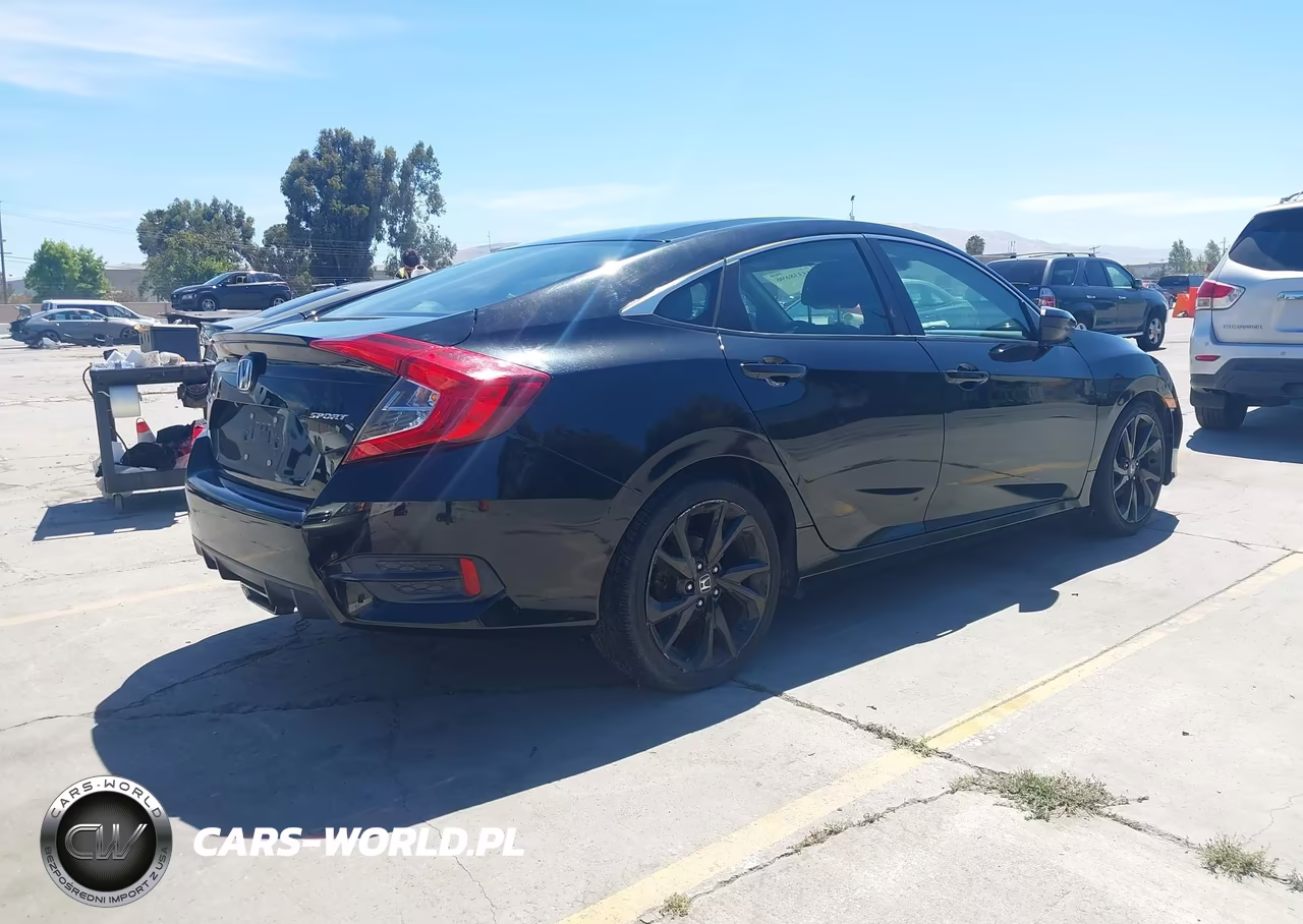 2019 Honda Civic Sport VIN:19XFC2F88KE204453 - 4