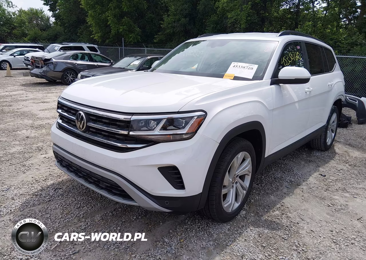 2021 Volkswagen Atlas 3.6L V6 Se W-Technology VIN:1V2WR2CA4MC572109 - 2