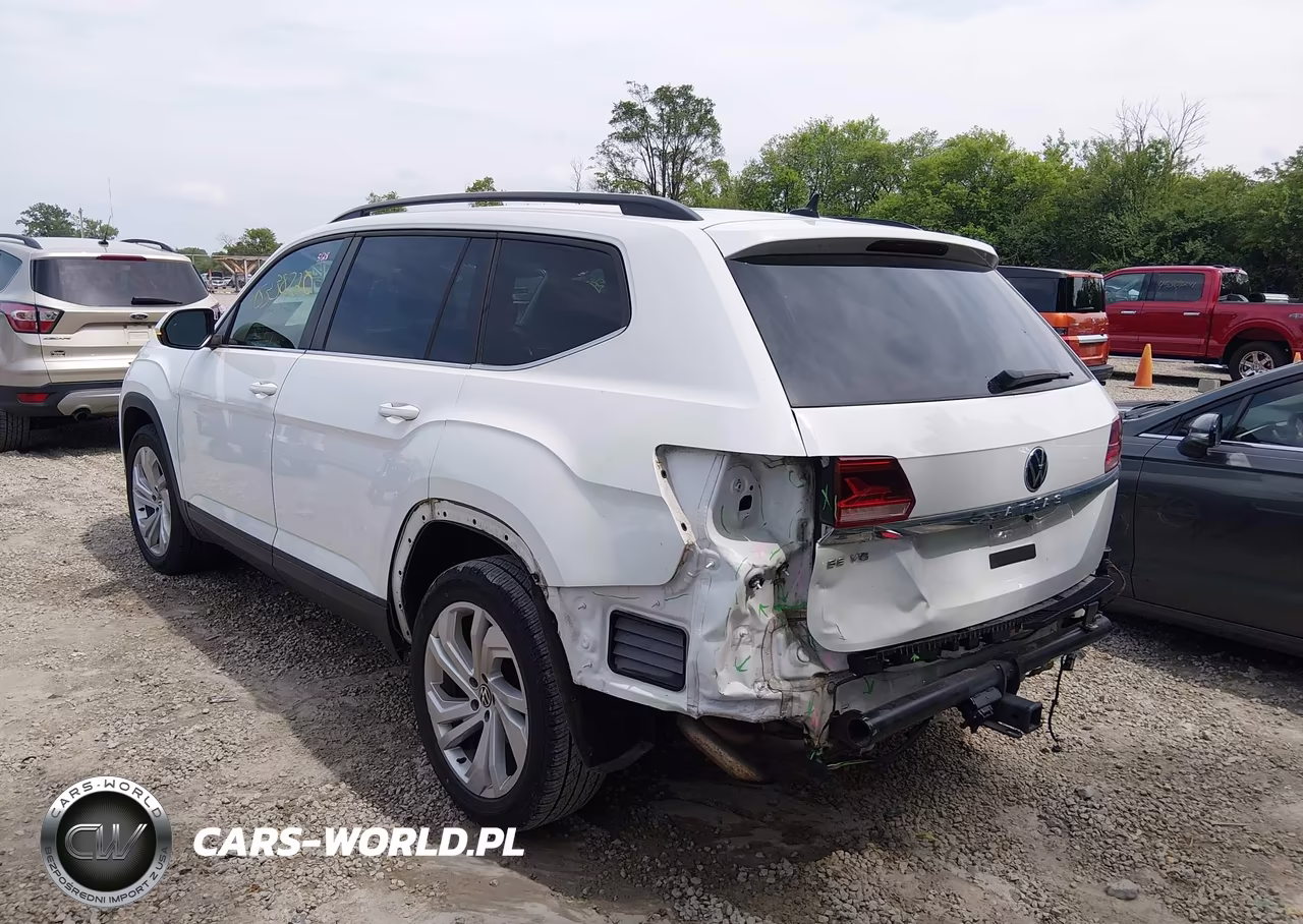 2021 Volkswagen Atlas 3.6L V6 Se W-Technology VIN:1V2WR2CA4MC572109 - 3