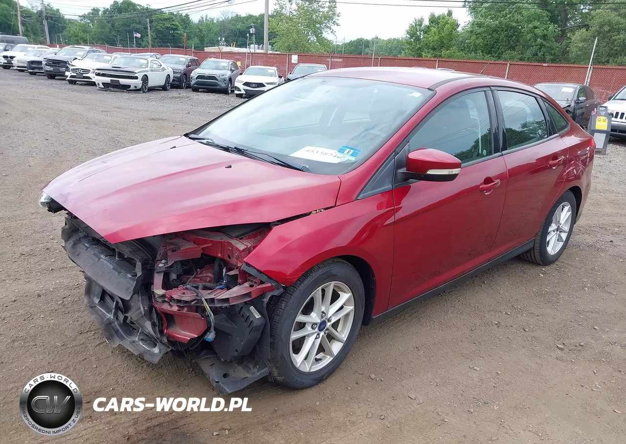 2016 Ford Focus Se VIN:1FADP3F21GL304007 - 2