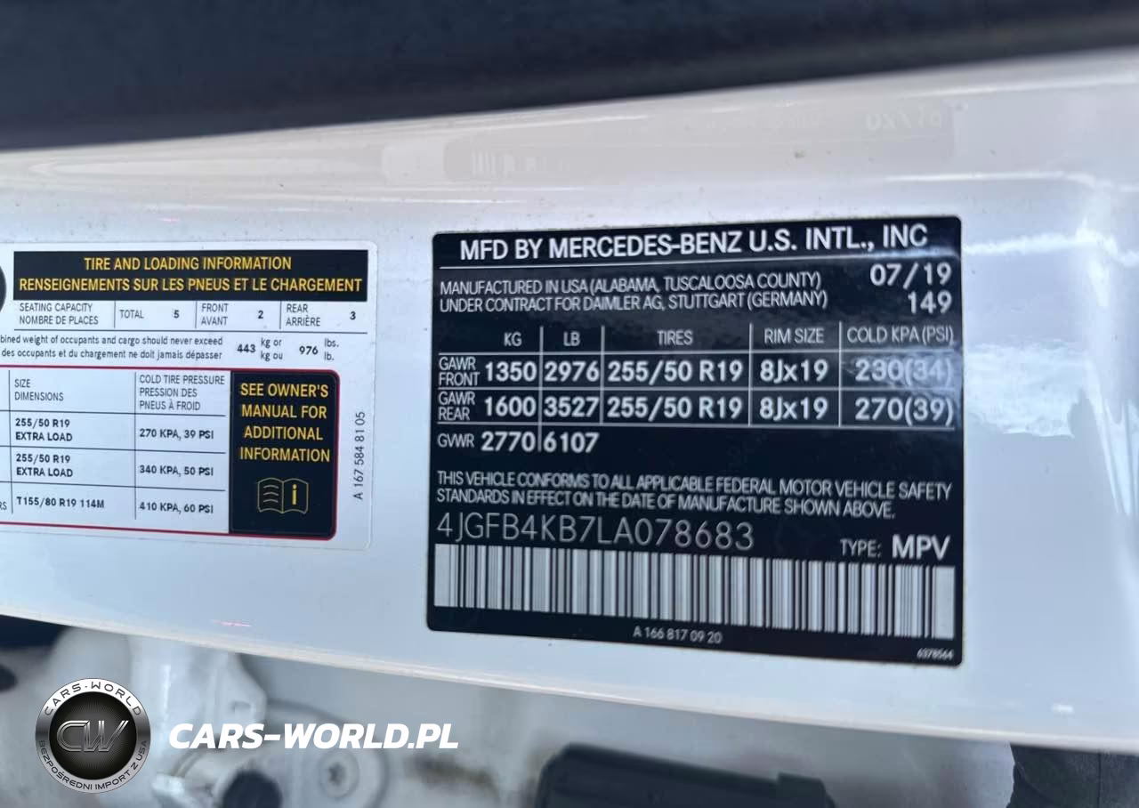 2020 Mercedes-Benz Gle 350 4Matic VIN:4JGFB4KB7LA078683 - 9