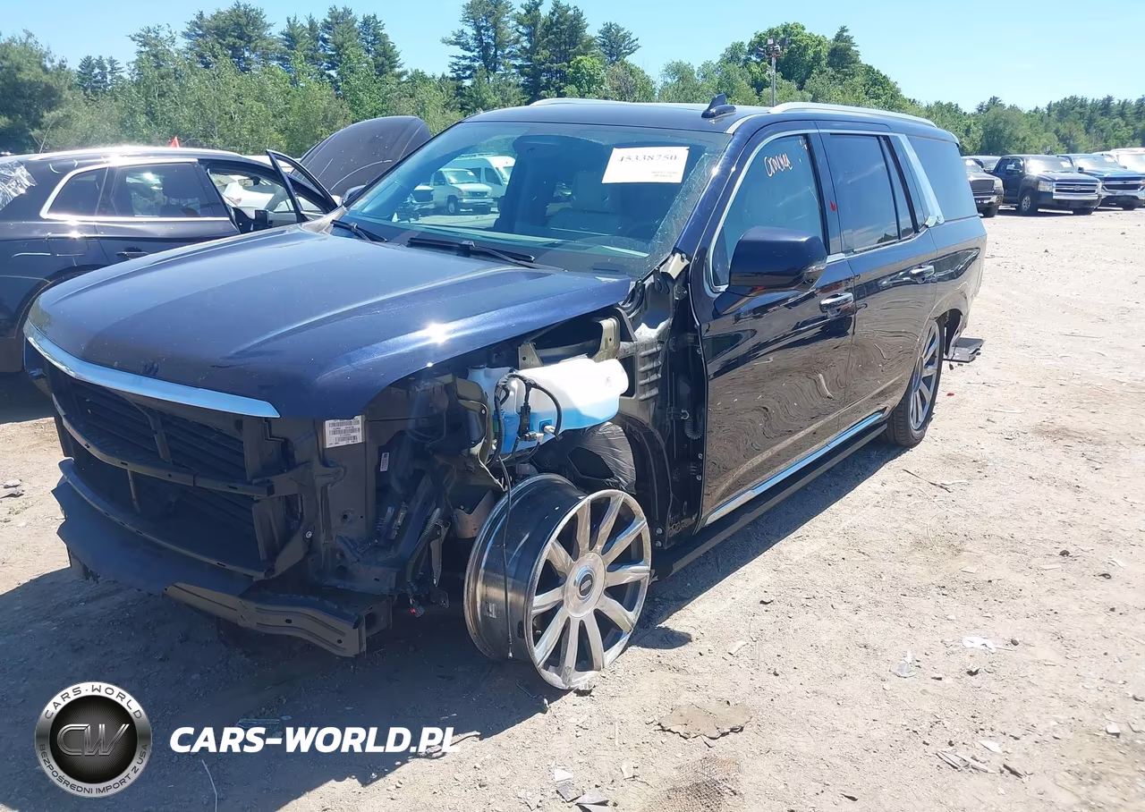 2021 Cadillac Escalade 4Wd Premium Luxury Platinum VIN:1GYS4DKL0MR309460 - 2