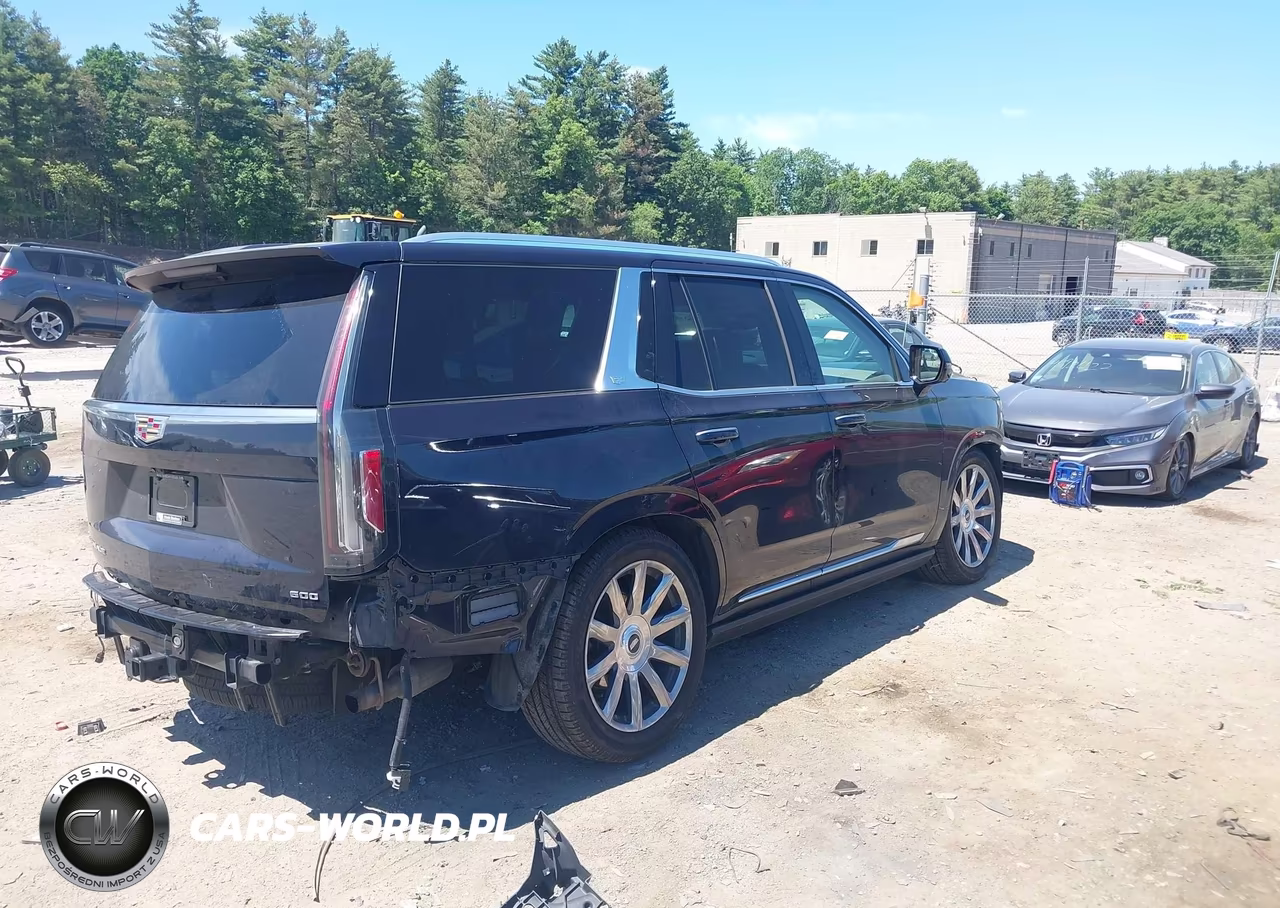 2021 Cadillac Escalade 4Wd Premium Luxury Platinum VIN:1GYS4DKL0MR309460 - 4