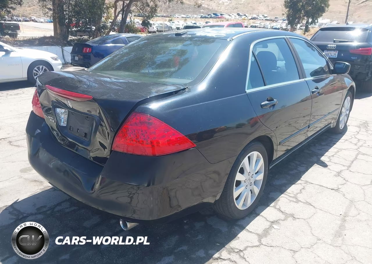 2007 Honda Accord 3.0 Ex VIN:1HGCM66527A094038 - 4