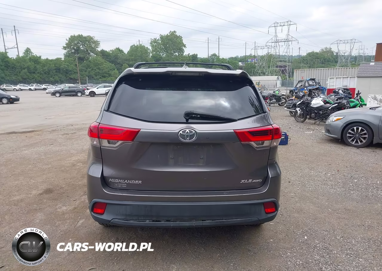 2019 Toyota Highlander Xle VIN:5TDJZRFH1KS569094 - 16
