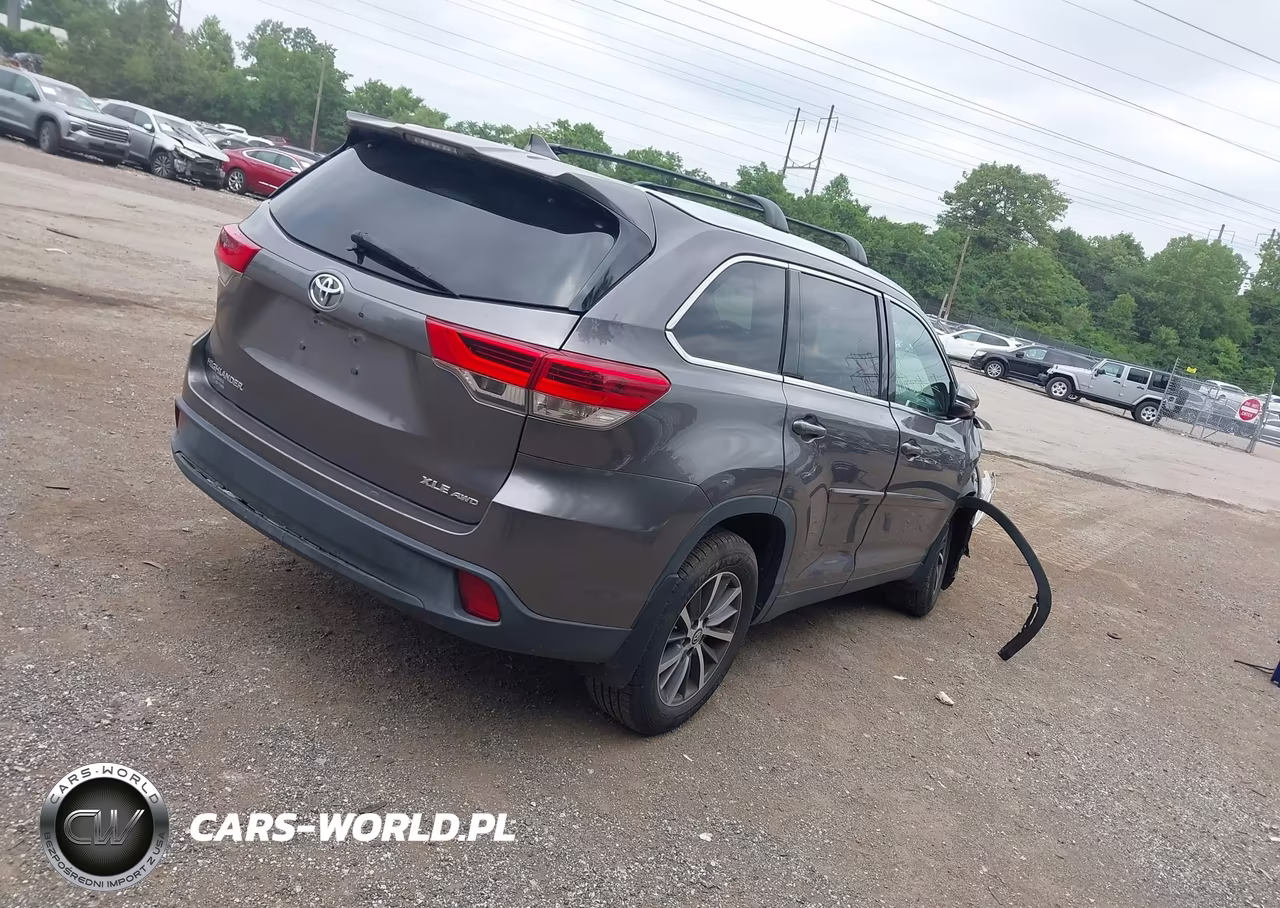2019 Toyota Highlander Xle VIN:5TDJZRFH1KS569094 - 4