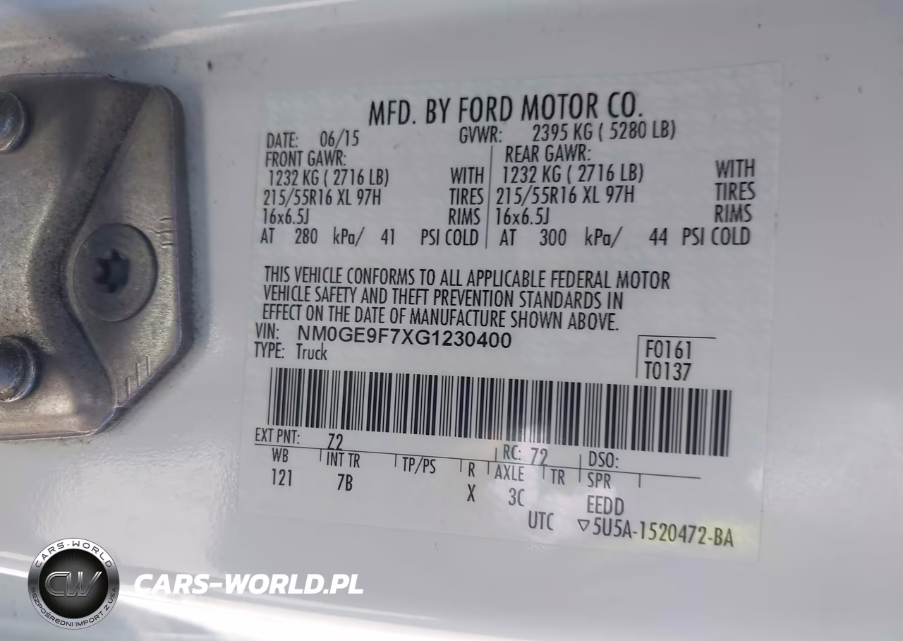 2016 Ford Transit Connect Xlt VIN:NM0GE9F7XG1230400 - 9