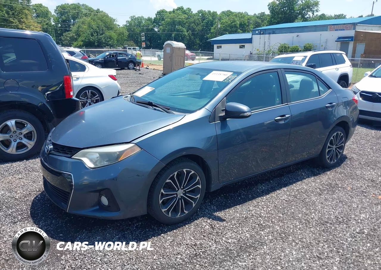 2014 Toyota Corolla S Plus VIN:2T1BURHE6EC038752 - 2