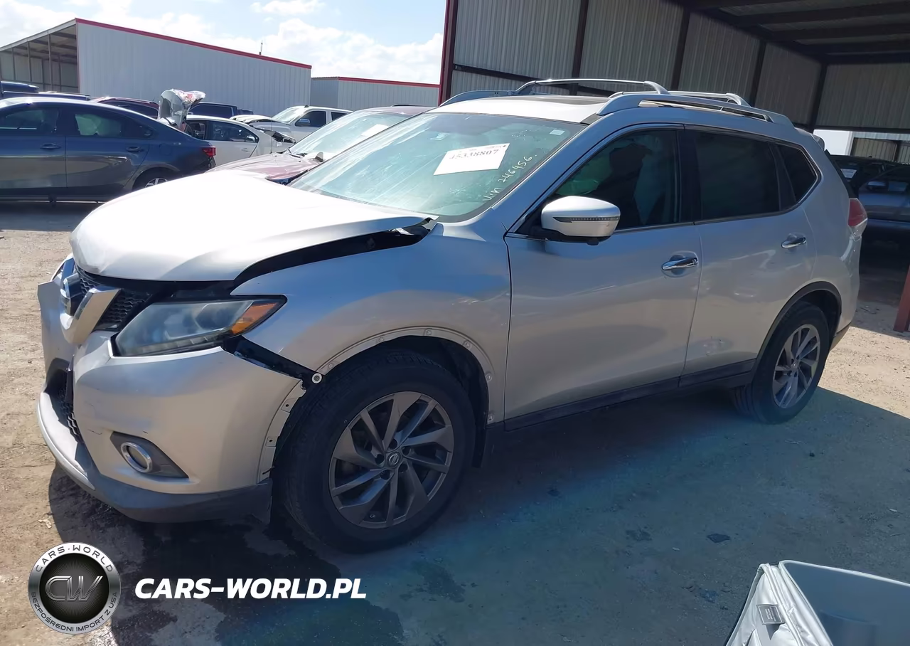 2016 Nissan Rogue Sl VIN:5N1AT2MT1GC746456 - 2