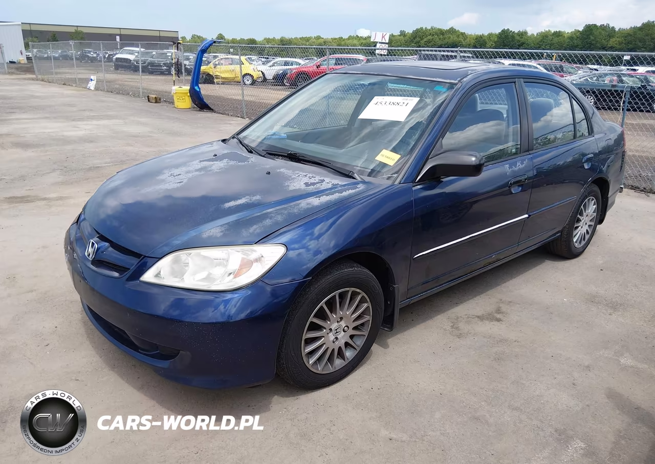 2005 Honda Civic Ex VIN:2HGES26775H538392 - 2