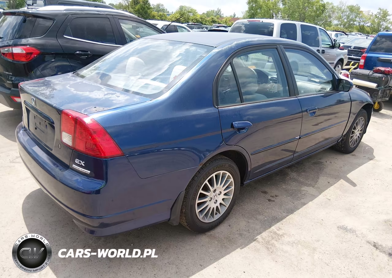 2005 Honda Civic Ex VIN:2HGES26775H538392 - 4