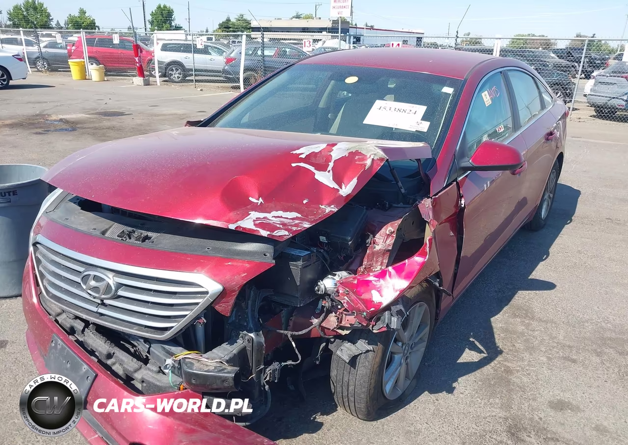 2016 Hyundai Sonata Se VIN:5NPE24AF5GH280408 - 2