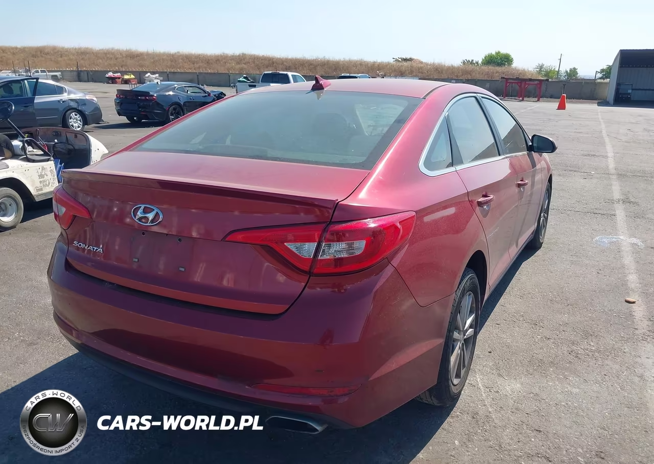 2016 Hyundai Sonata Se VIN:5NPE24AF5GH280408 - 4