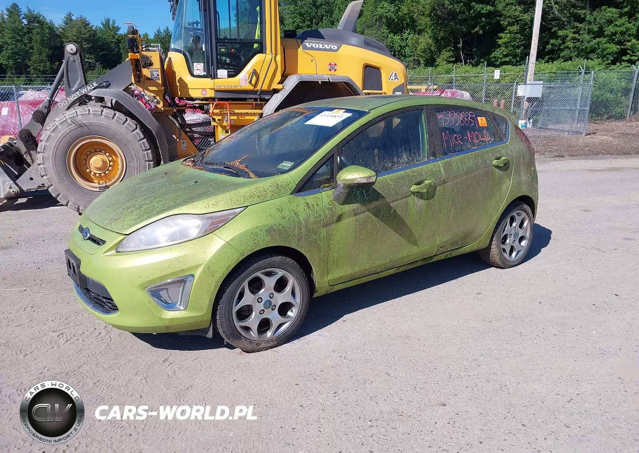 2012 Ford Fiesta Ses VIN:3FADP4FJ6CM104407 - 2