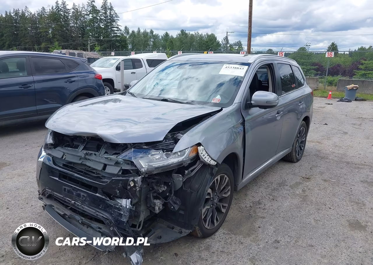 2018 Mitsubishi Outlander Phev Gt-Sel VIN:JA4J24A5XJZ070483 - 2