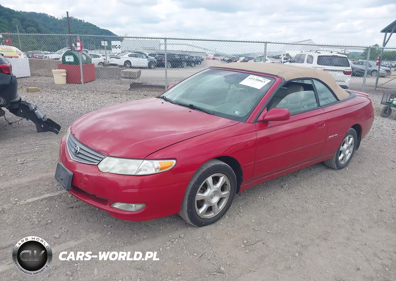 2002 Toyota Camry Solara Sle VIN:2T1FF28PX2C591176 - 2