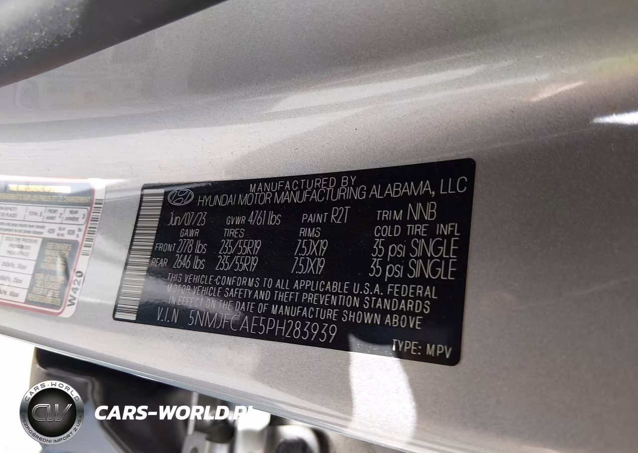 2023 Hyundai Tucson Sel VIN:5NMJFCAE5PH283939 - 9