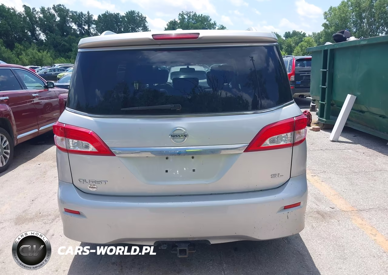 2015 Nissan Quest Sl VIN:JN8AE2KP4F9123451 - 16