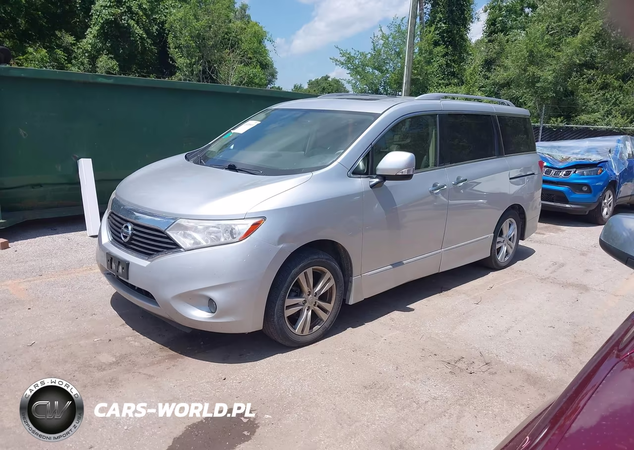 2015 Nissan Quest Sl VIN:JN8AE2KP4F9123451 - 2