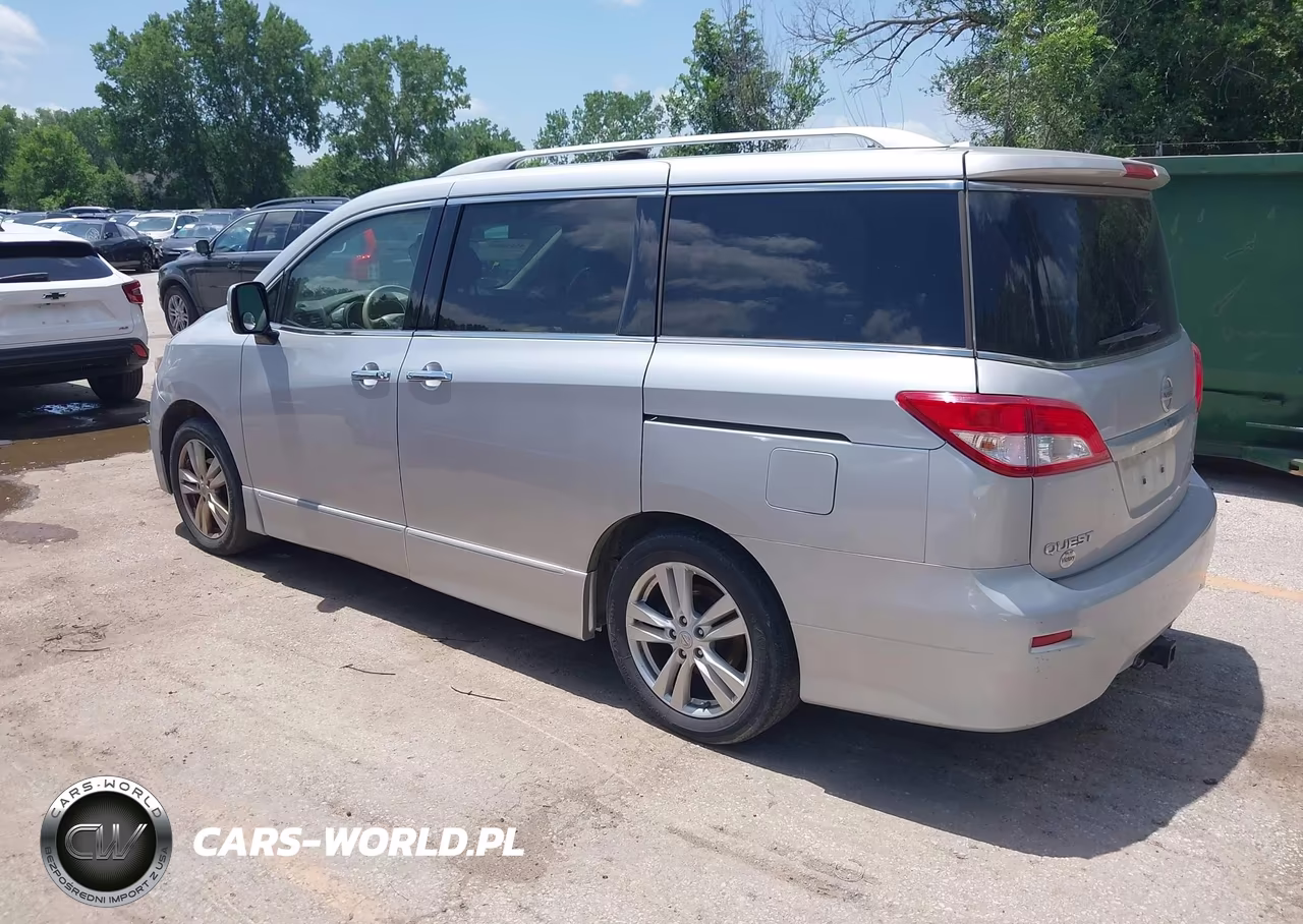 2015 Nissan Quest Sl VIN:JN8AE2KP4F9123451 - 3