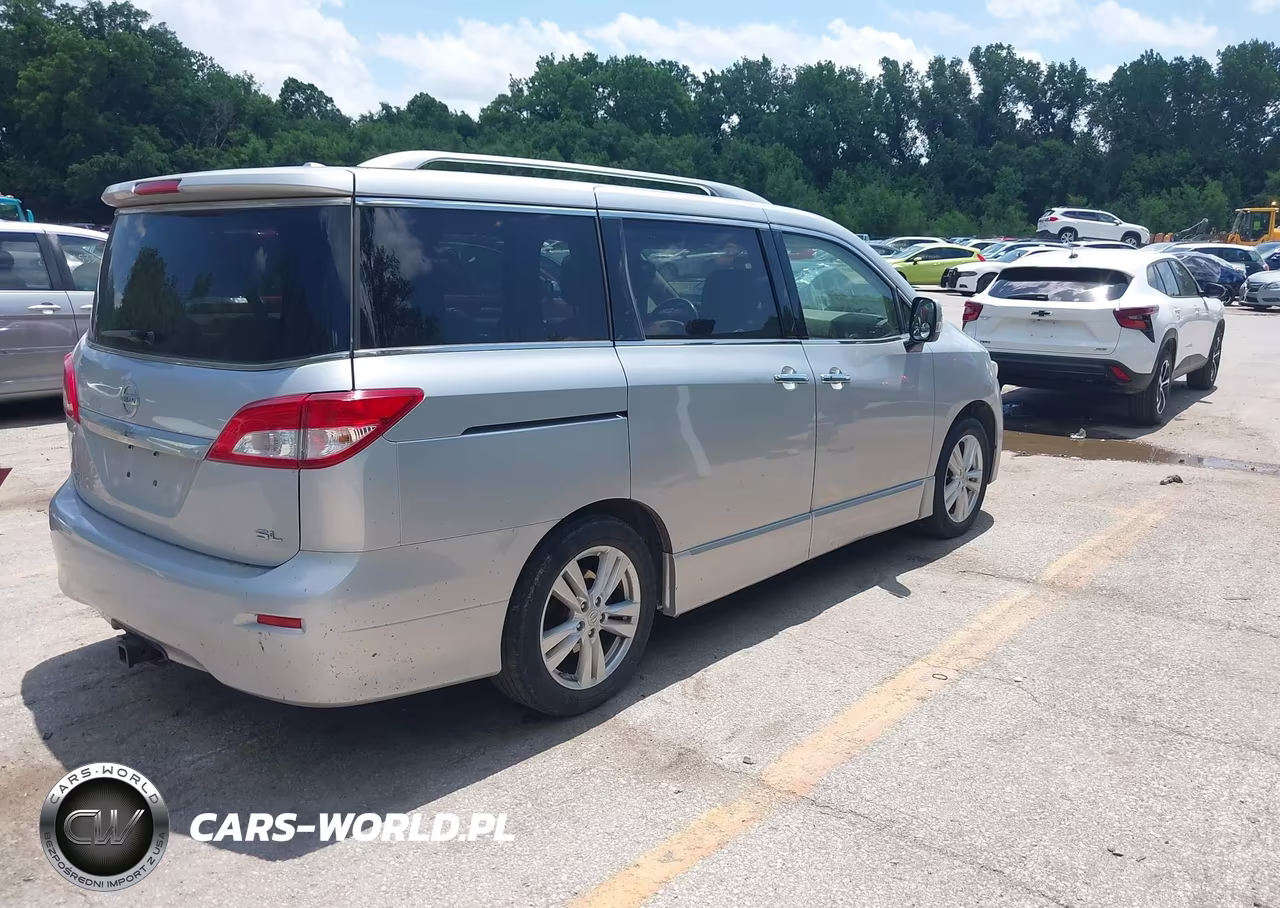2015 Nissan Quest Sl VIN:JN8AE2KP4F9123451 - 4