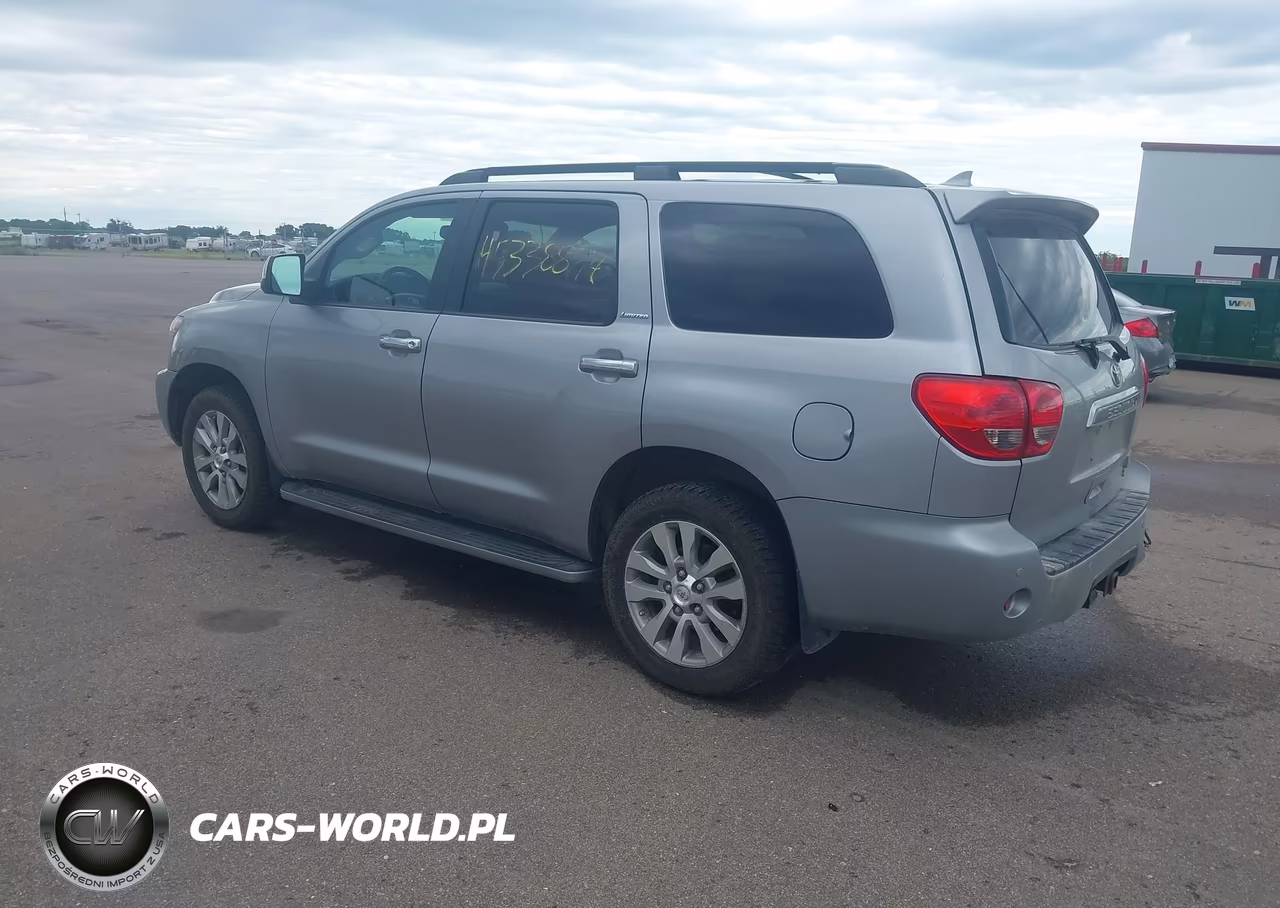 2012 Toyota Sequoia Limited 5.7L V8 VIN:5TDJW5G17CS068960 - 3