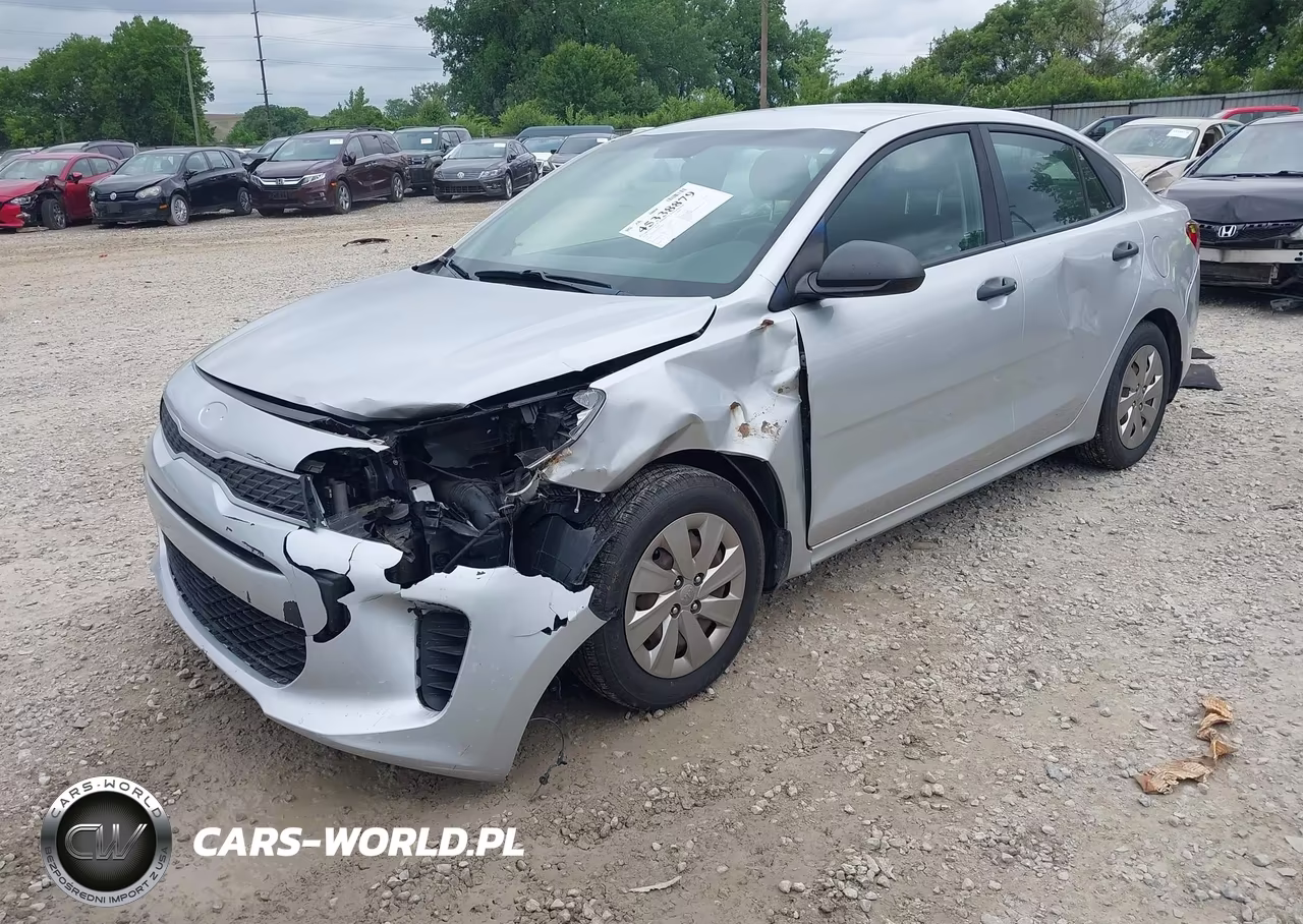 2018 Kia Rio Lx VIN:3KPA24AB7JE049856 - 2
