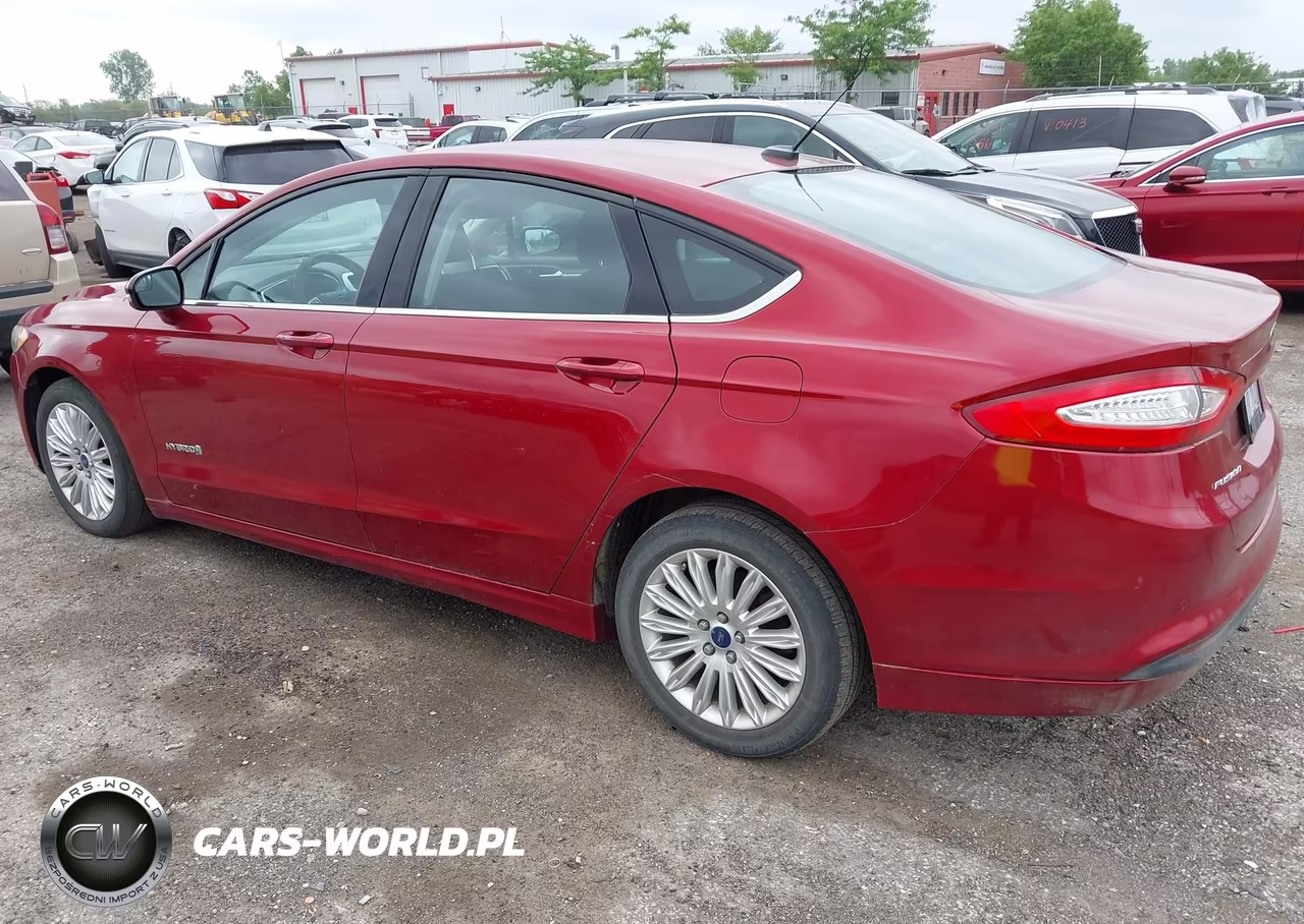 2013 Ford Fusion Hybrid Se VIN:3FA6P0LU2DR322171 - 3