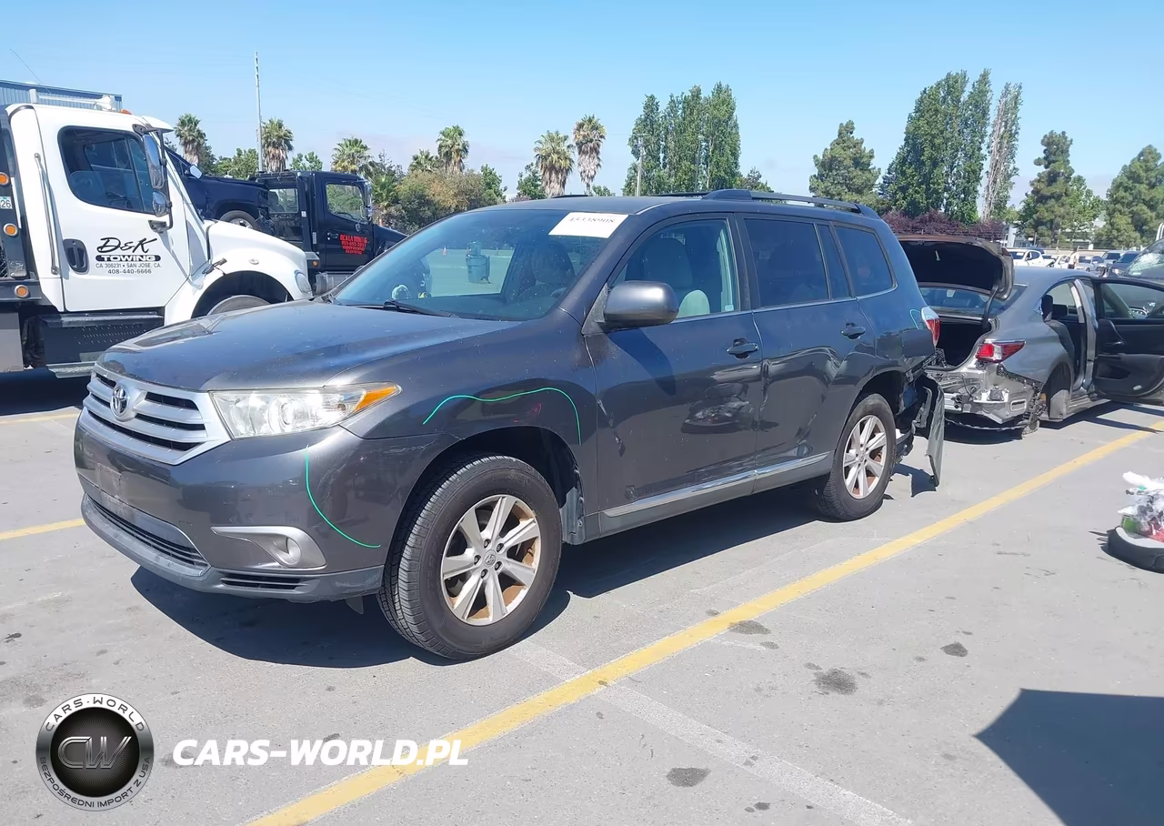 2013 Toyota Highlander Base Plus VIN:5TDZA3EH6DS037898 - 2